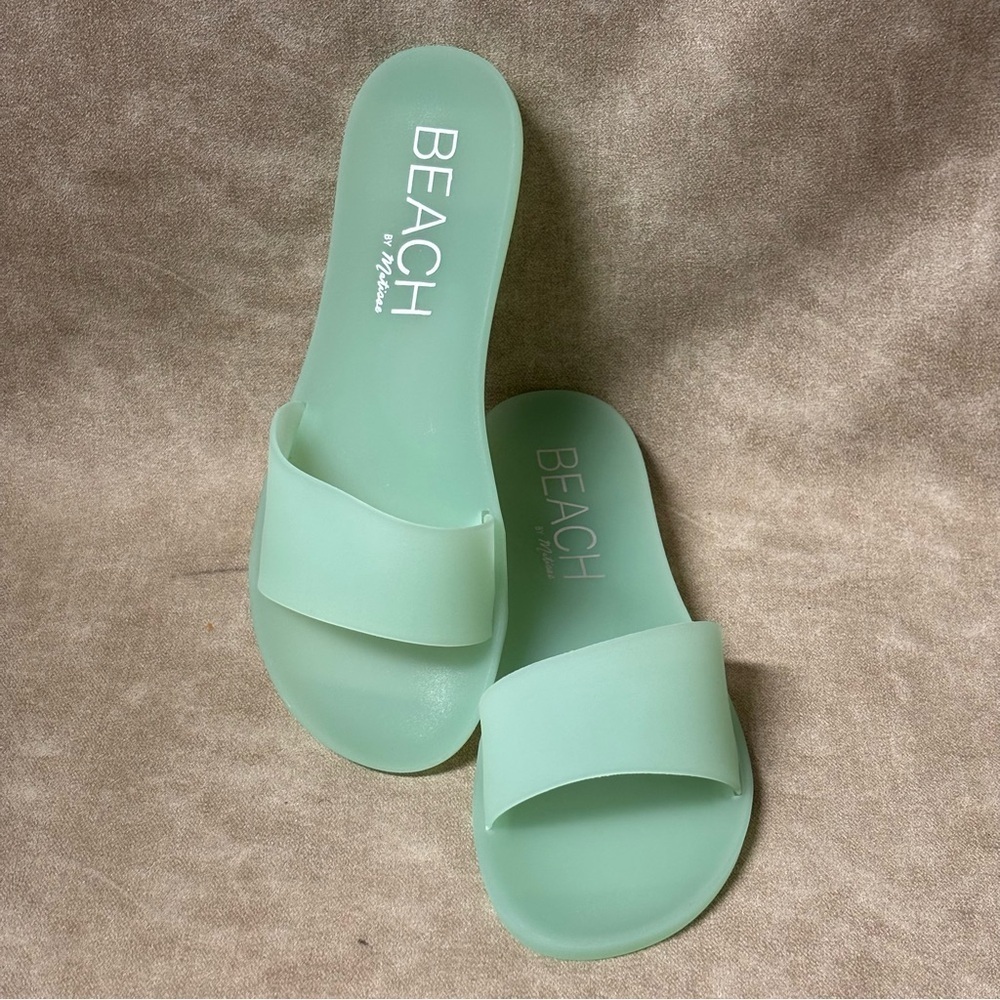 BEACH by Matisse - SOL-Women's slides - in Mint Color Sz 6